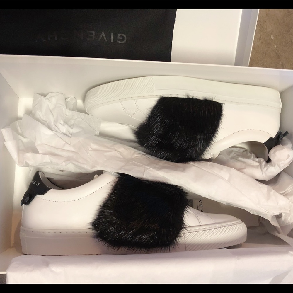 Givenchi Slip-on Sneaks with Fur